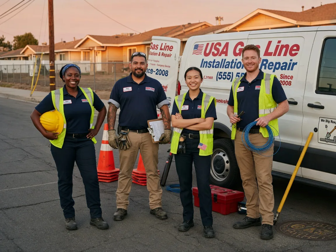 Gas Line Installation company in Albion, IN